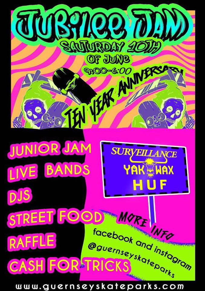 Jubilee Jam Ten Year Anniversary Guernsey Arts