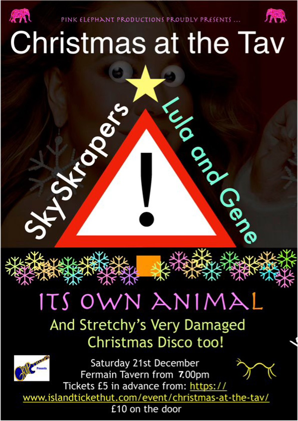 Poster for Christmas at The Tav