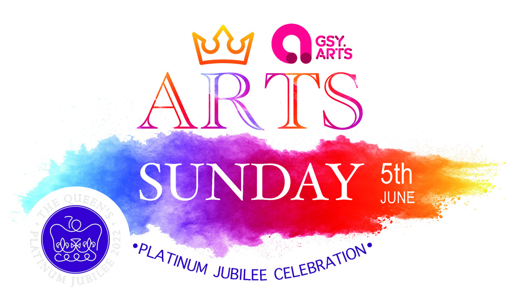 Poster for Arts Sunday 2022: Platinum Jubilee Celebration
