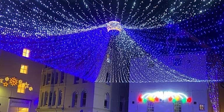 St Peter Port Christmas Lights Tour Guernsey Arts