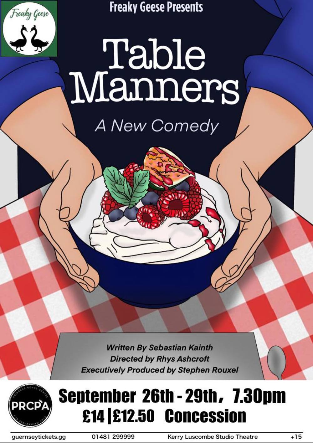 Poster for Freaky Geese Presents - Table Manners