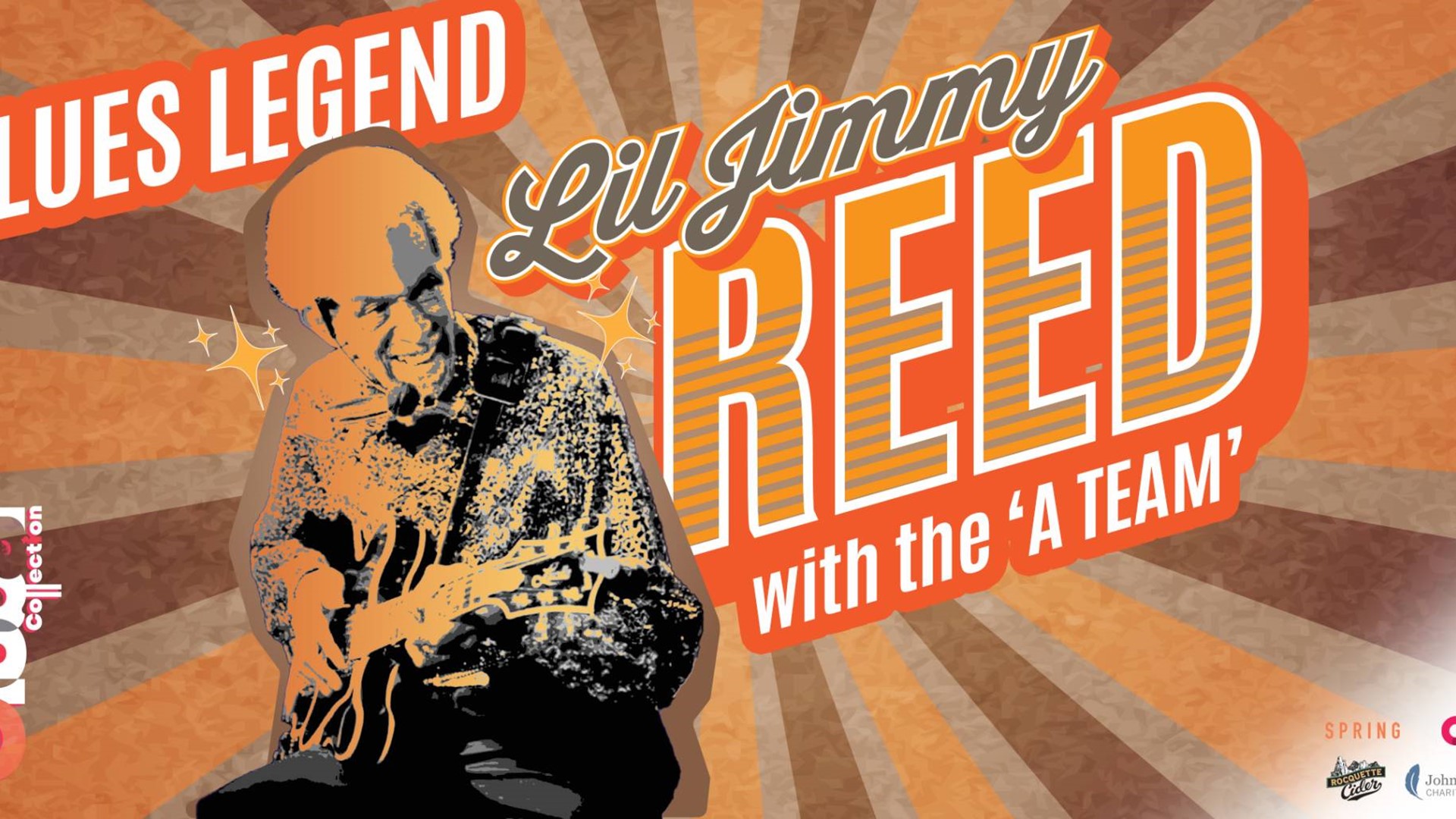 BLUES LEGEND LIL’ JIMMY REED WITH THE A TEAM | Guernsey Arts