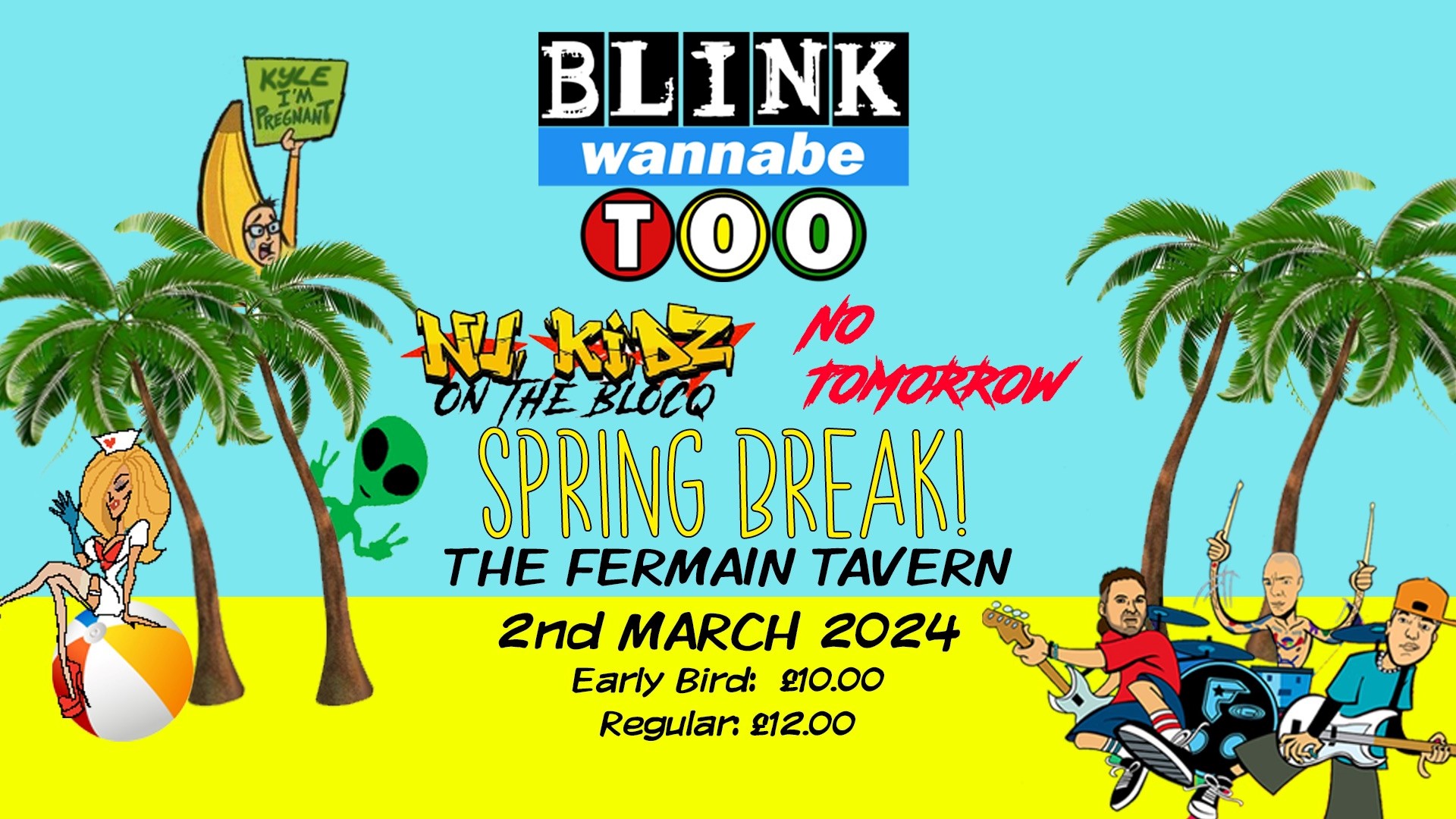 Blink Wannabe Too: Spring Break plus Guests | Guernsey Arts