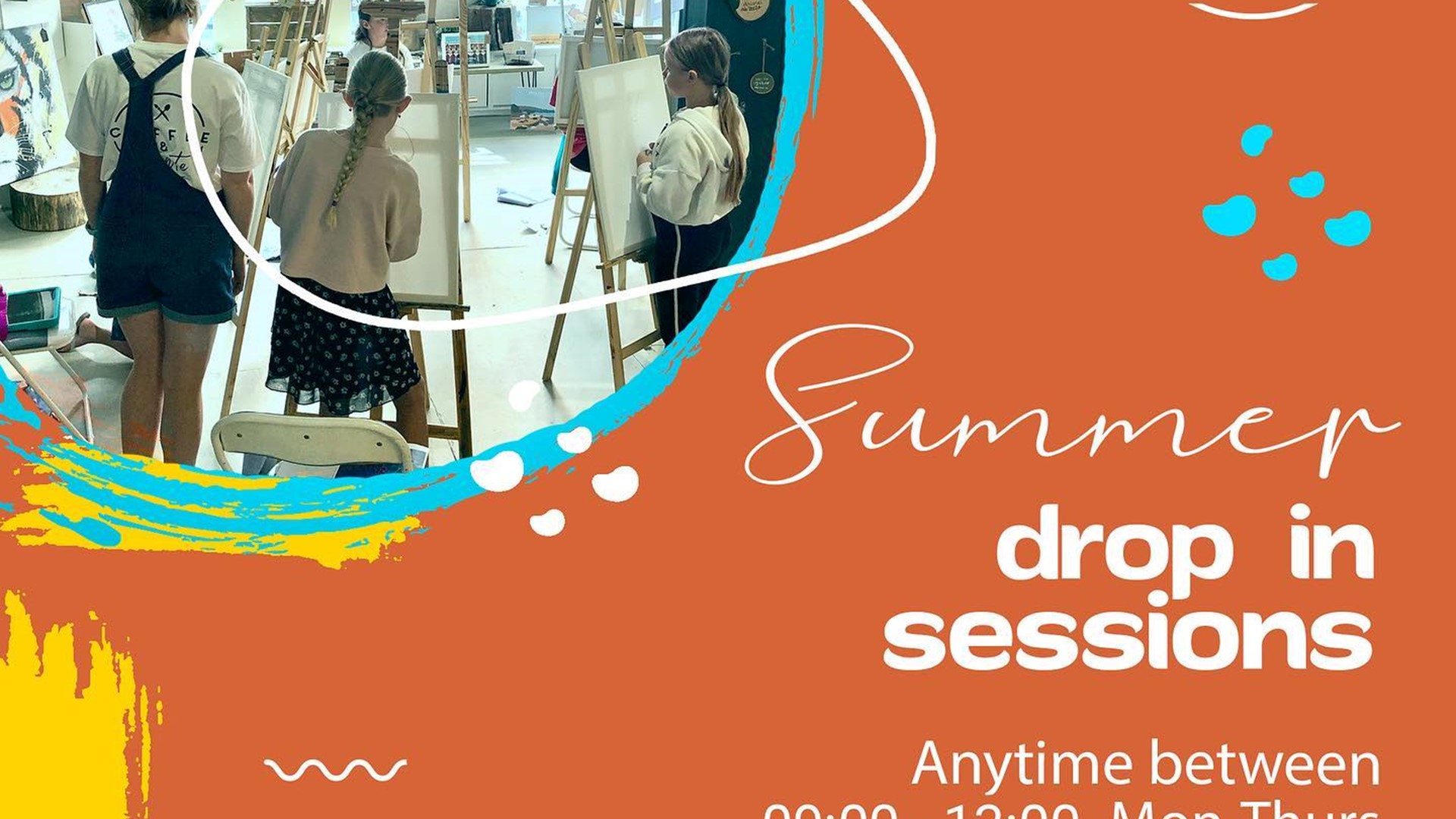 Summer Drop In Sessions with Coffee & Create Guernsey Arts