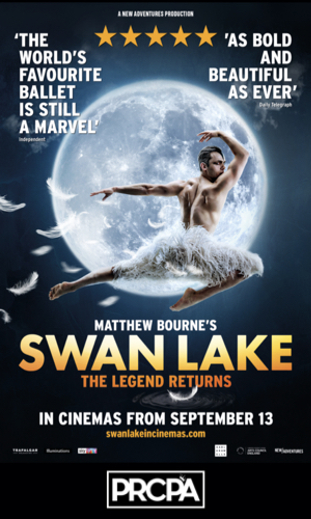 Poster for Matthew Bourne's Swan Lake
