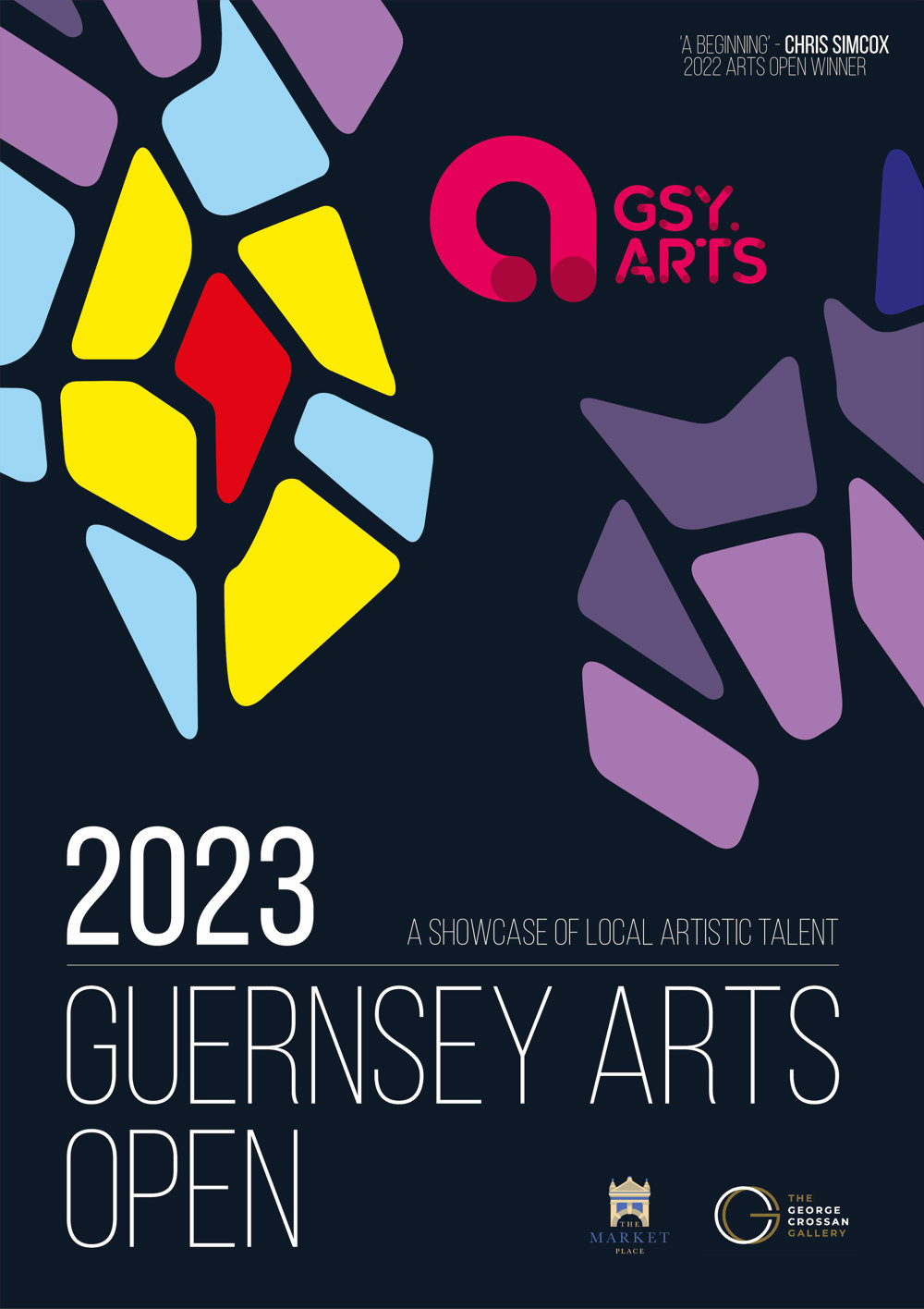 Poster for 2023 Guernsey Arts Open - Submissions Now Open!