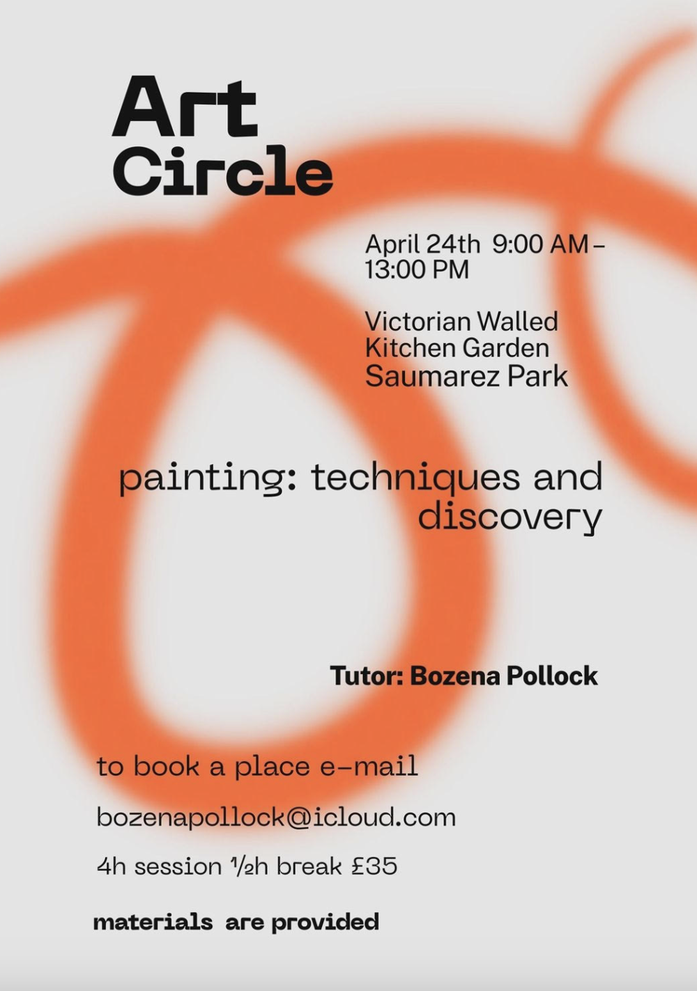 Poster for Art Circle